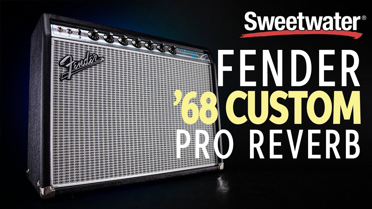 Fender â€™68 Custom Pro Reverb 40-watt Tube Combo Amp Demo - YouTube