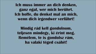 SDP: Ich muss immer an dich denken magyar felirattal