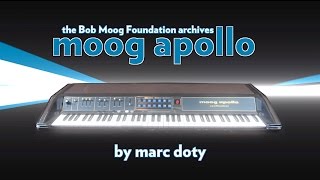 Video thumbnail for The Moog Apollo (Bob Moog Foundation archives) Voices by AutomaticGainsay