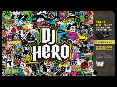 DJ Hero OST: Gwen Stefani vs. Gorillaz - Hollaback Girl vs. Feel Good Inc [HD]