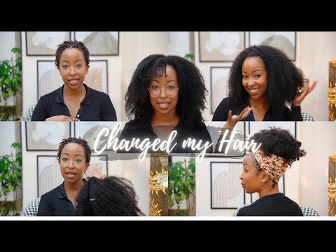 I DECIDED TO BIG CHOP!! BACK TO NATURAL | Ft HER GIVEN HAIR (PART ONE)