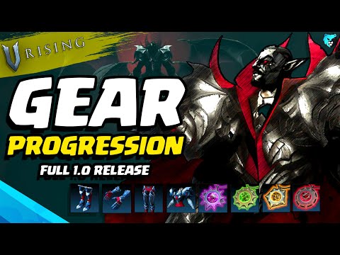 ULTIMATE 1.0 Gear Progression Guide to V Rising (New Dracula Update 2024)