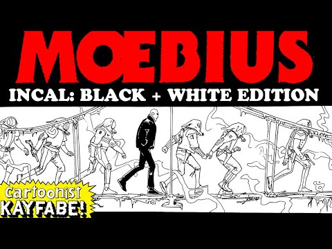 Kayfabe Effect Beware! 300 Pages of MOEBIUS! Black and white INCAL Deluxe Edition! Jodorowsky!