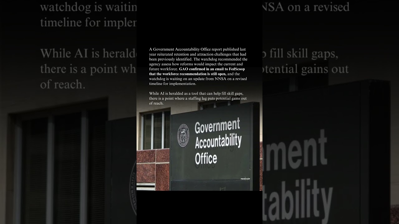 Nuclear agency’s top IT official says AI gains will lead to workforce cuts