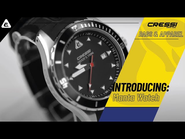 Video Teaser für Introducing : Manta Watch Cressi