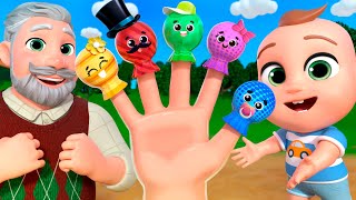 Five Funny Lollipops Run Away | Learn to Count with Grandpa! | Almama - Baby Academy