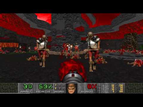Doom II Death in Excess - Map 14 UV-MAX [TAS] in 8:35