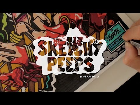 SKETCHY PEEPS 002 - Kurir
