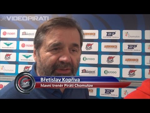 5. semifinále: Piráti Chomutov - HC Dukla Jihlava 6:3 ohlasy trenérů