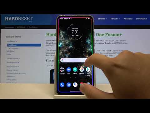 How to Get Shadow Galaxy Wallpaper on Motorola One Fusion+ – Live Wallpaper