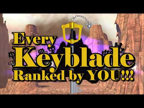 Every Keyblade Ranked by Your Votes!