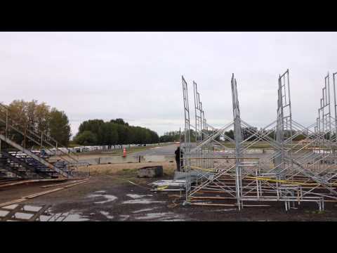 F430 with SLine Exhaust Castrol raceway Edmonton