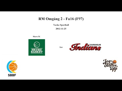 Skuru Basket (F97) mot Gladan Basket - RM - 2012-11-24