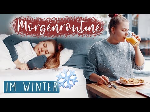 WINTER MORGENROUTINE ❄️ + Getting Ready & Talk! 🙌🏼🔥 - Spontane Uni Morgenroutine!