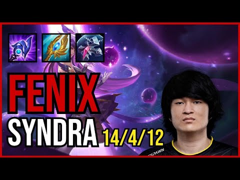 FENIX - SYNDRA vs ZOE Mid - NA Diamond - Patch 11.4
