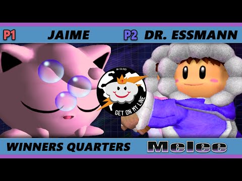 GOML Online 2021 Winners Quarters - Jamie (Puff) Vs Dr. Essmann (Ice Climbers) SSBM Melee Tournament