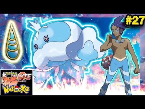 Pokemon White 2 (Nuzlocke) - Ep.27 | THE LAST MEDAL CIPRIAN AND THE GREAT JELLICENT!