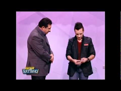 ILUSIONISTA GUSTAVO VIERINI no Programa do RATINHO fazendo Mágica com iPad