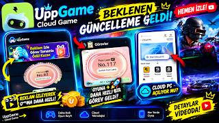 🔥 UppGame Cloud  GÜNCELLENDİ! 😱 Reklam İzle, Daha Hızlı Oyna! ☁️ Cloud PC Açılıy