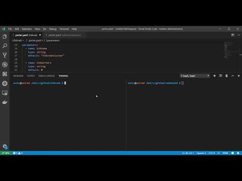 Porter Bundle with K3D, Helm3 and Brigade by Nuno Do Carmo