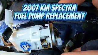 How To Replace Fuel Pump On 2007 Kia Spectra