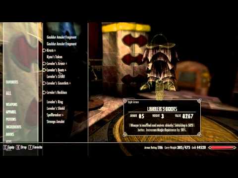 Let's Play - Skyrim [Part 3] : The Leveler's Tower Part 2