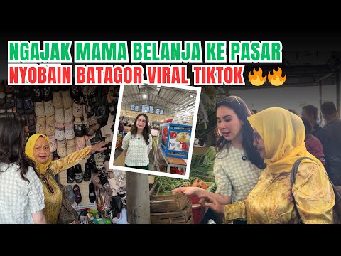 KE PASAR KARAH YANG BARU NGAJAK MAMA 😍 BELANJA SAMPE PUAS! | Arumi Bachsin