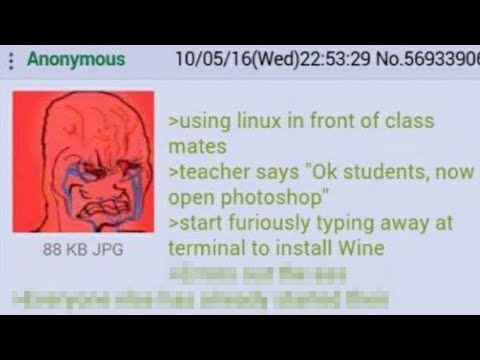 Linux User More Like Linux Loser Lmaooooo