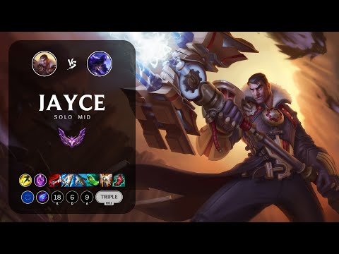 Jayce Mid vs Ryze - EUW Master Patch 13.14