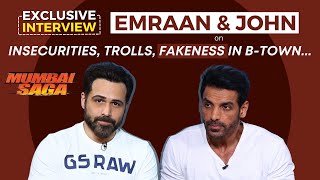 Mumbai Saga | John Abraham-Emraan Hashmi on trolls, FAKE people in Bollywood & more | EXCLUSIVE