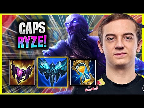CAPS BRINGS BACK RYZE! - G2 Caps Plays Ryze Mid vs Yasuo! | Season 2022