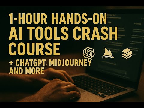 1-Hour Hands-On AI Tools Crash Course | From ChatGPT to MidJourney & Beyond