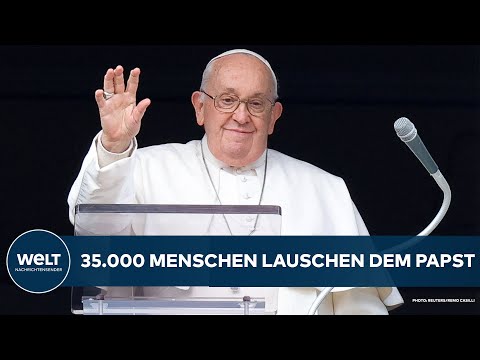 ROM: Neujahrsmesse im Petersdom! Papst Franziskus fordert Respekt für Frauen