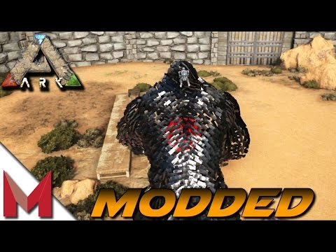 CHIEF GIGA KILL / NEW MEGAPITHECUS -=- ARK: SCORCHED EARTH MODDED GAMEPLAY -=- S1E16