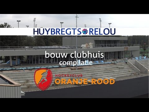 Huybregts-Relou - Compilatie bouw clubhuis Oranje-Rood Eindhoven