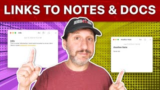 Linking To Notes and Documents on Your Mac