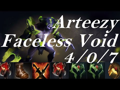 Arteezy Faceless Void vs Morphling, Sven - quick quick - dota2