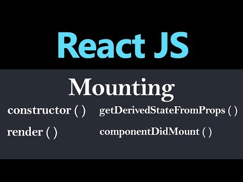 Mounting in React JS Hindi