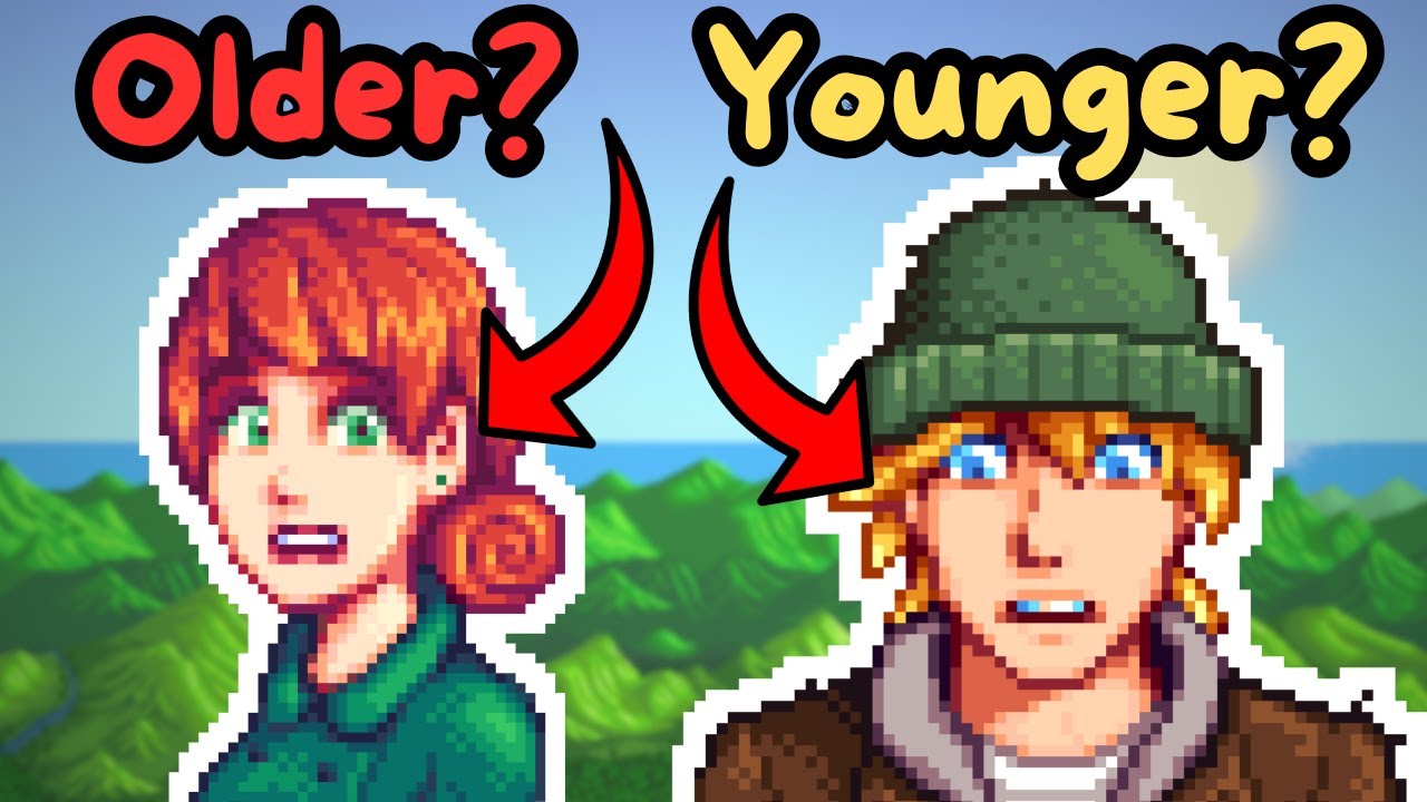How Old Are The  Bachelor/ettes? || Stardew Valley 1.6 Lore and Theory