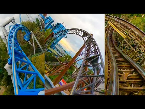 Jede Achterbahn im Europa-Park! Voltron Edition! Vordersitz und Onride-POV!