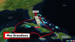 Msc Grandiosa 14 days Caribbean Cruise Itinerary
