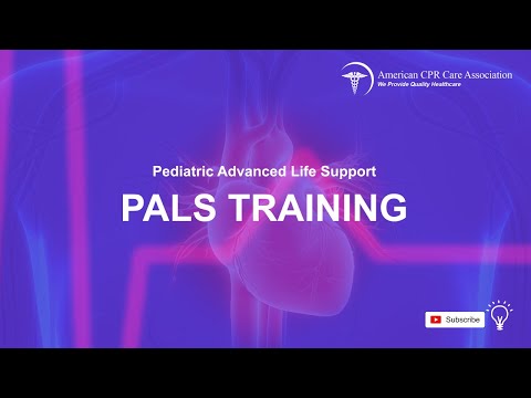 Introduction to Pediatric Advanced Life Support: Chapter 1 (PALS Training)