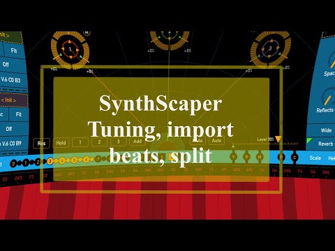 Igor Vasiliev SynthScaper - Tutorial Part 5: Oscillator Parameters: Tuning, Import beats
