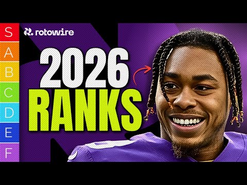 Thumbnail for Way Too Early 2026  Fantasy Football Rankings
