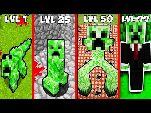⚠️ CREEPER SEVİYELERİ! - Minecraft ⚠️