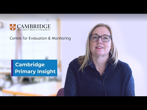 Introducing Cambridge Primary Insight