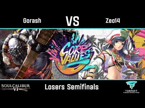 Gorash (Astaroth) vs Zeo14 (Talim) - Soulcalibur VI Losers Semifinals - CORE VALUES III
