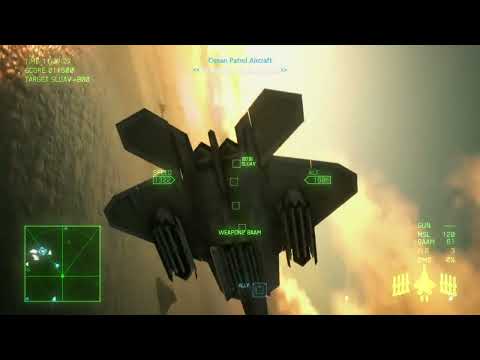 Ace Combat 7: Skies Unknown Playthrough | DLC Mission 3 | Ten Million Relief Plan.