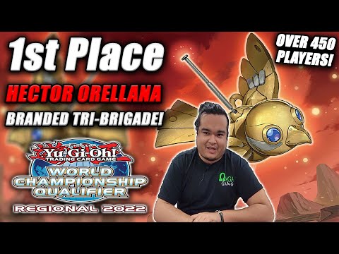 Yu-Gi-Oh! 1st Place Regional WINNER: Branded Tri-Brigade Deck Profile [ft. Hector O.] Houston TX