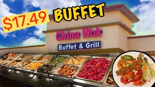 Everything we ate at China Wok Buffet! | Feat. Gail's Food and Stuff